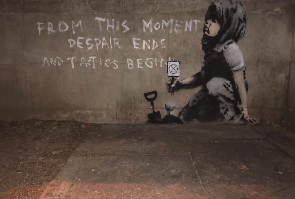 Banksy Supports Extinction Rebellion With New Mural At Marble Arch