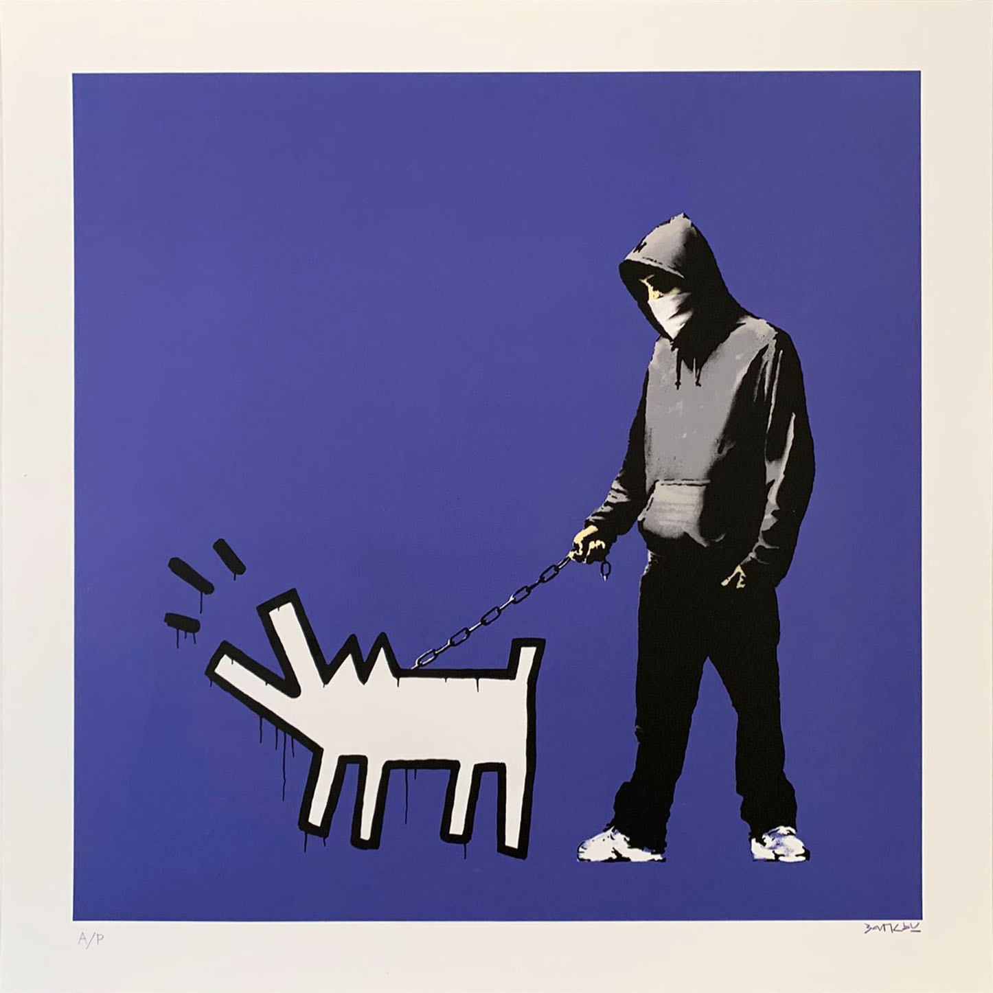 Banksy - Choose Your Weapon (Dark Purple AP) Print For Sale - Banksy Prints